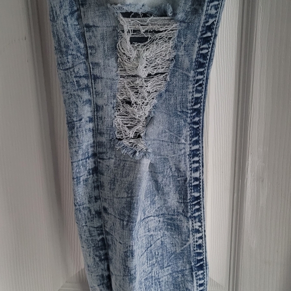 MEN'S SALVAGE JEANS FROM BUCKLE,Light Blue Sz 32 Regular Slim Fit. READ POST. - Picture 6 of 15